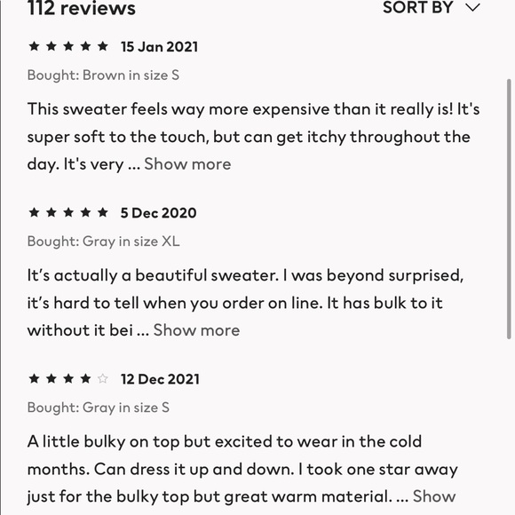 Off the shoulder black sweater - Picture 4 of 4